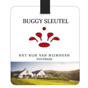 PhotoSmart PVC Bag Tag - rechthoekig