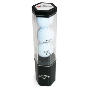 Callaway 3-Ball Tee Tube emballage balles de golf